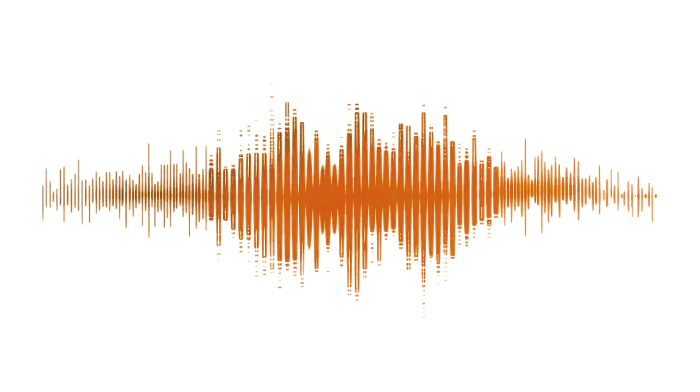 Sound waves illustration